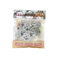 藍仕德 - 【動物大派對】兒童立體彈力耳繩卡通防護口罩 10片/包 熊貓學生