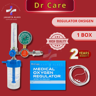 Tabung Oksigen 1m³ Komplit Trolly + Regulator Oksigen Lengkap Alat Medis Klinik Rumah Onemed