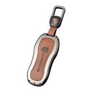 Applicable Porsche Key cover Cayenne Macan Panamera 911/Taycan Key case buckle 718 Male