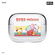 elago AirPods Pro2 BT21 Clear Case เคสใส ลิขสิทธิ์แท้จากตัวแทนจำหน่าย (สินค้าพร้อมส่ง)