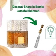 Decant/ Share In Bottle Lattafa Khamrah EDP