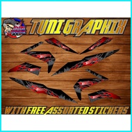 HONDA BEAT FI V2 HOTWHEELS DECALS STICKER