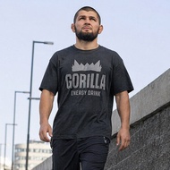 [DISTRO TSHIRT COLLECTION[ Gorilla Energy Drink T-Shirt - Khabib Nurmagomedov Tshirt Cotton Combed 3