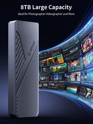 *New In Box*Game loading/large video files  ORICO USB 4.0 Type-C NVMe M.2 SSD Enclosure 40Gbps *Buil
