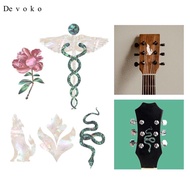 [Cuticate1] Novelty Guitar Stickers DIY Decoration Markers Fret Markers Inlay Sticker Guitar