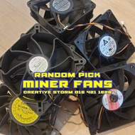 Miner Cooling Fan READY STOCKS (Used) For Antminer Bitmain S9 / S9i / S9j