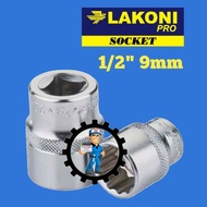 MATA LAKONI PRO SOCKET 1/2" X 9 MM 9MM SOCKET WRENCH