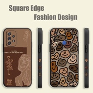 brown smiles Vintage MBC04 For Tecno Spark Go 4 Air KC6 CE7 8C 7 7C Go Pop 5 Lte Phone Case Square E