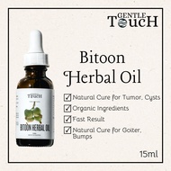 Organic Bitoon Herbal Oil 15ml Gamot sa Bukol Pangtunaw Sa Bukol | Gentle Touch