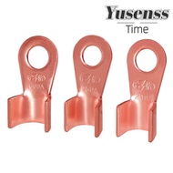 YUSENSS 10pcs/pack OT Wire Nose Terminal Crimp, 10A-80A OT Type OT Cable Connector Kit, Durable Copp