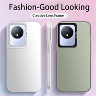 For Vivo Y02 , High quality matte feel anti drop IMD phone case