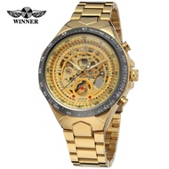 Watch T-WINNER Winner Skeleton Men's Fully Automatic Mechanical Watch Men's Watch Steel Band Watch