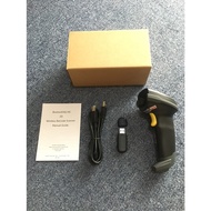 Bluetooth Barcode Scanner + Wireless Dongle 2.4 EPPOS 1D & 2D Portable