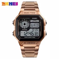[ORIGINAL] SKMEI 1335 Jam Tangan Pria Wanita Digital Tali Stainless Chronograph Anti Air 200 M