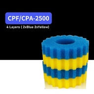 SUNSUN Grech CPF Filter Cotton Sponge Cotton Replacement Sponge Foam CPA/CPF