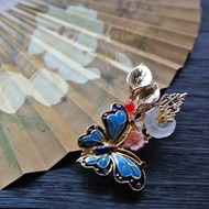 【墨徽閣】 逐花髮夾/彈簧夾/髮梳