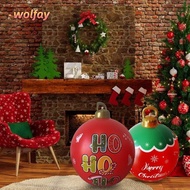 YOLANDA Gardens Balloon, 60cm PVC Inflatable Ball, Giant Decoration Giant without Light Christmas Ba
