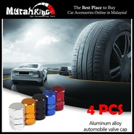 4pcs Aluminium Alloy Tyre Valve Tire Valve Tyre Cap Tire Cap