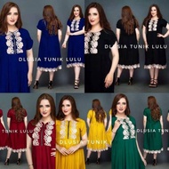 DASTER ARAB DLUSIA LULU RESLETING DEPAN BUSUI || Daster Arab Turkey || LP Resleting Depan || Daster Arab Terbaru 2022 || Daster arab Tunik Dlusia Lulu || Bahan Rayon Super