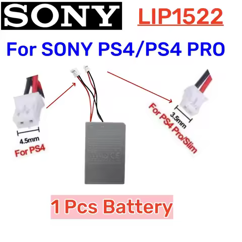 PS4 PS4 Pro Controller Battery For SONY PS4 Slim LIP1522 Dualshock 4 V1 V2 Wireless Controller Plays