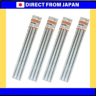 FUJIMI 3.2mm Round File, 12-Piece Set, for Chainsaw Sharpening and Bar Files, Compatible with: Steel