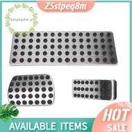 z5stpeq8moi**1 Set Silver Car Brake Pedal Pad Stainless Steel Car Accessories, for     CLA GLA ML  R
