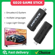 Ampown GD20 Game Console 4K 60fps HDMI Low Latency Output GD10 Ultra GD20 TV Game Stick Portable Ret