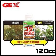蛋叔叔-日本 GEX 加強型 除藻劑 120cc 除磷酸 高密度 除藻 褐藻 絲藻 綠藻 藻類 長效 吸油 海水 水草