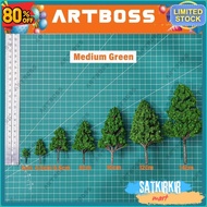 Discount Independence Tree Poplar Model Miniature Foliage Diorama Poplar Tree Terrarium - S0003