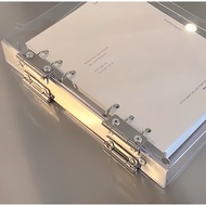 Transparent A5 notebook cover