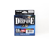 Sunline P.E Line X8 Deep One HG 300M P.E 0.6 14lb Multi (8293)