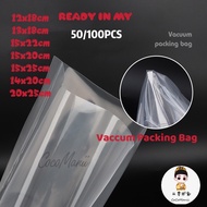 READY STOCK Vacuum Sealer Bag Food Vaccum Packaging Machine Food Bag Packing Bag Vacuum Bag真空袋 真空包装袋