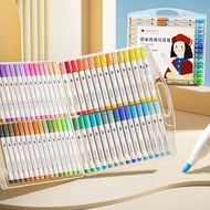 ENMY Acrylic Marker 24/36/48/80 Colors Washable No Bleed Kids Drawing Pen Set