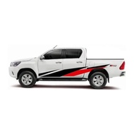 TOYOTA HILUX REVO GAZOO RACING BODY STICKER 2021 Toyota Hilux GR