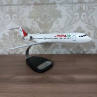 REPLIKA Miniature Replica of the Air Fokker 100 Pelita Aircraft