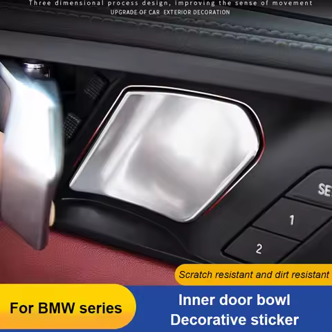 4PCS For BMW 3 5 Series i5 i3 X1 X2 X5 X6 X7 F30 G30 F90 G60 F48 F39 G02 G05 G06 Inner Door Handle B