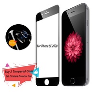 【cw】 Full Cover Tempered Glass For iPhone SE 2020 Screen Protector For iPhone SE 2020 Camera Glass For iPhone 11 12 13 Pro Max Glass