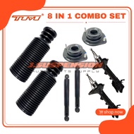 [8 IN 1] TM ORI FR & RR Absorber / ABS Mounting / ABS Cover - Perodua Myvi 18 Gen3 New Myvi D20N M80