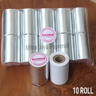 ( 10 Roll ) Kertas Kasir Thermal Paper Roll 58x40 /58x40