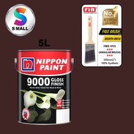 *📌📌* 5L Nippon Paint 9000 Gloss Finish Wood & Metal Leather 1200