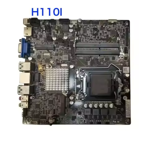 For JW H110I AIO Motherboard LGA 1151 DDR4 Mini-ITX Mainboard 100% Tested OK Fully Work Free Shippin
