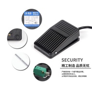 TFS-1Foot Switch Foot Pedal Anti-Slip Foot Switch with Cable Foot Switch Iron Case Foot Switch[WXYAS