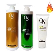 Qs 2 Treatment Shampoo + Qs 23 Masque + Qs 88 Straight Cream {set}