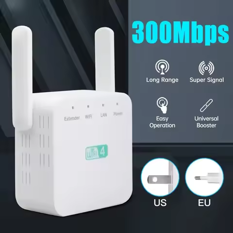 300Mbps 2.4GHz Wireless Access Point with Ethernet Port for Home Routers​