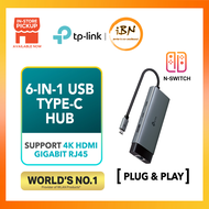 TP-Link USB Type-C 6-Port Hub UH6120C (6-in-1 Expansion) @ IBN