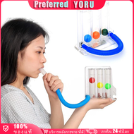 ร้านอยู่กรุงเทพ เครื่องดูดบริหารปอด ฝึกปอด Triballs Incentive Spirometer แบบ Triflow