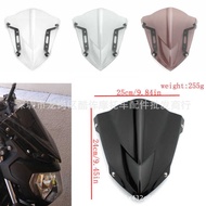 Suitable for Yamaha MT07 FZ-07 2018-2021 Modified Front Windshield Windshield Windshield