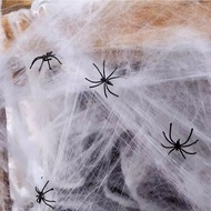 (10 Sets) Fake Spider Web Halloween Props