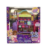Polly Pocket Kitty Airways Playset HWP19 ตุ๊กตา พอลลี่พ็อกเก็ต เพลย์เซตแมวเหมียวแอร์เวย์
