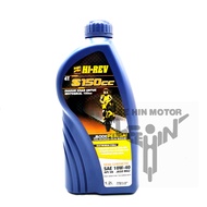[ 1.2 Litre ]100% Original HIREV HI-REV 4T S150CC S150 Engine Oil Minyak Hitam SAE 10W40 10W-40 150C